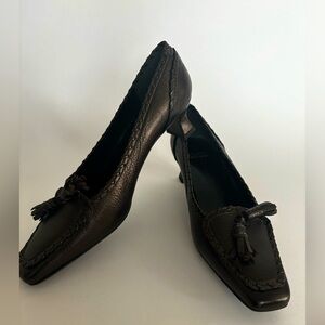 Stuart Weitzman Barclo Cola Old Nappa Size 8.5 M